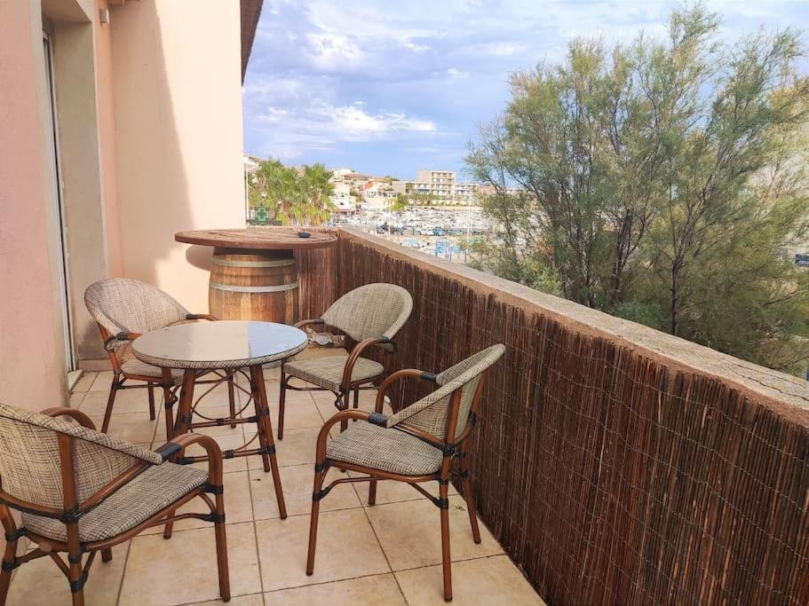 Terrasse Vue Mer Et Port, Hyper Centre Sausset-les-Pins Bagian luar foto